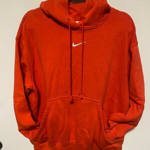 Nike Bold Orange Hoodie Small